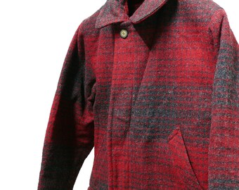 Vintage Eddie Bauer Mens Heavy Wool USA Made Winter Coat - Etsy