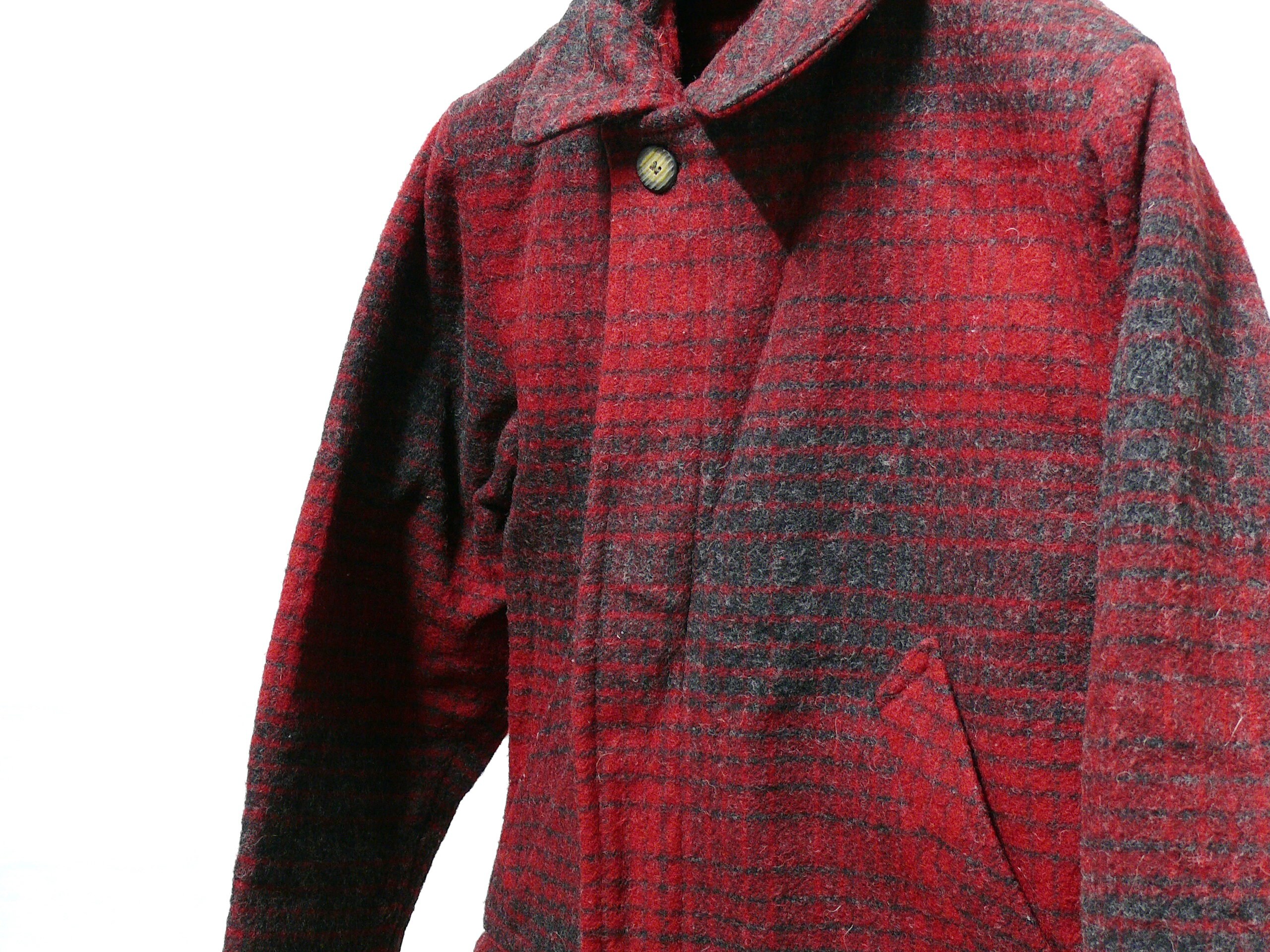Vintage Eddie Bauer Mens Heavy Wool USA Made Winter Coat - Etsy