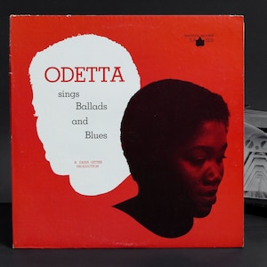 Odetta sjunger ballader och bluestradition TLP 1010 1:a numret LP