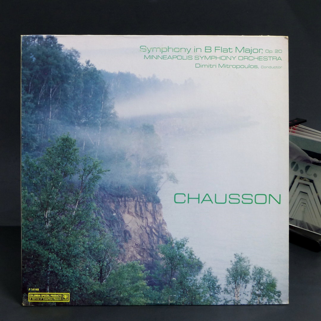 Ernest Chausson Symphony In B-Flat / Le Chasseur Maudit Used Vinyl LP VG+\VG+ main image 1
