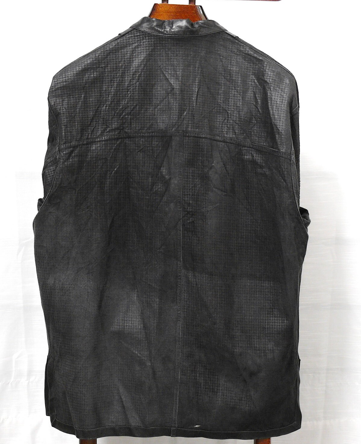 Marco Pierguidi Uomo Designer Leather Jacket Made in Italy