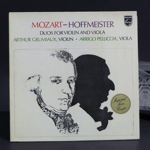 Philips 839 747 LY Stereo ED1 - Mozart Hoffmeister Duos Arthur Grumiaux LP