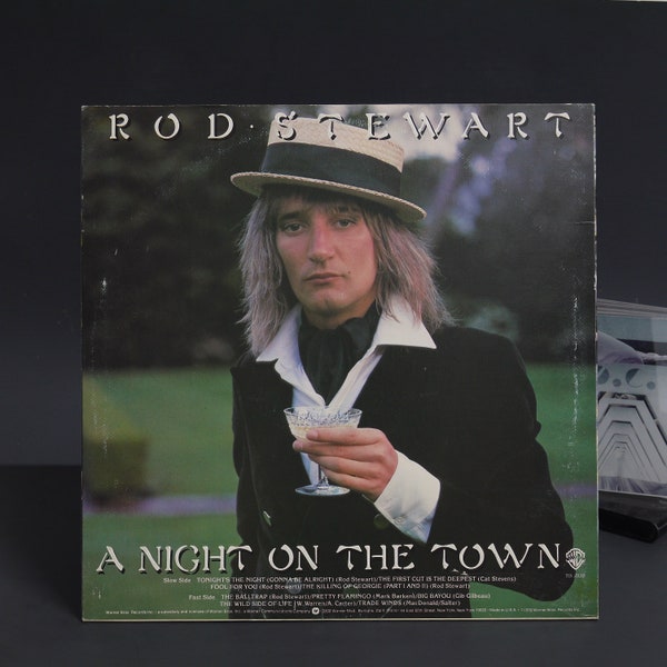 Rod Stewart A Night On The Town LP