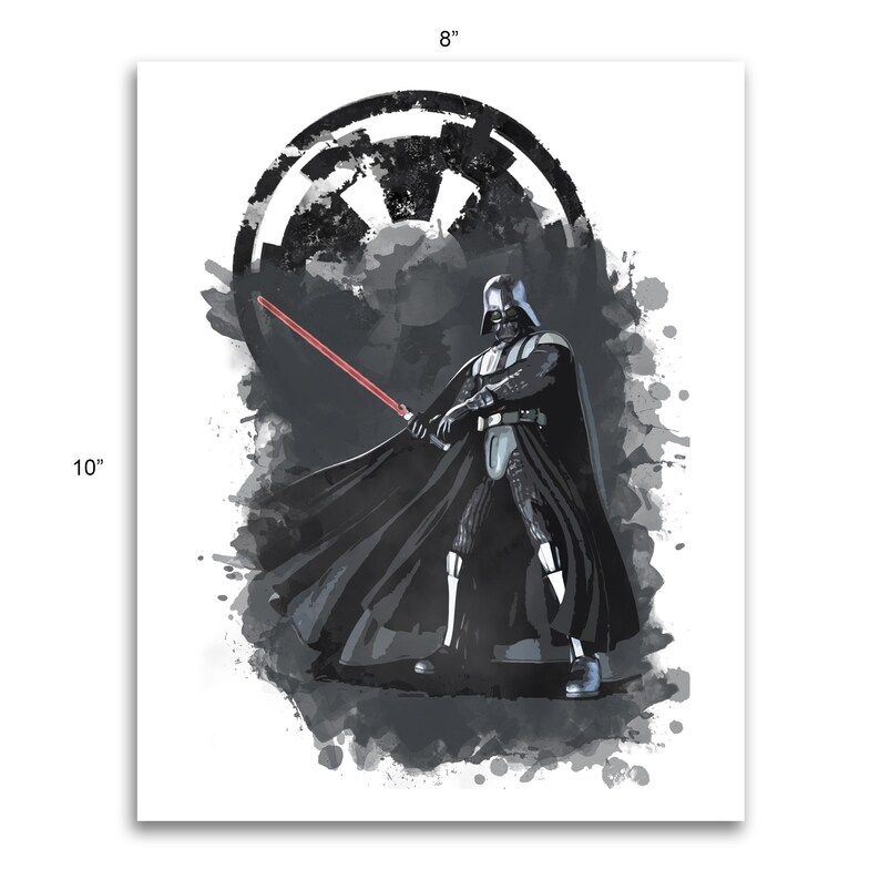 Darth Vader Digital Download | Star Wars Art | Printable Wall Art ...
