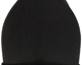 Priest schwarze Skoufos für den Sommer | Hochwertiger Priester Kopfschmuck Skufia | Griechische Priester Kopfbedeckung | Östliche Dogma |