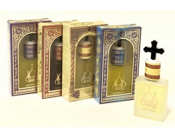 Miro oil Aromatic oil Natural oil Orthodox incense Oil in a glass jar Oil in a package Incense Church oil Holy oil