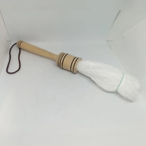 Pincel grande para agua bendita aspergillum - kropilo / Instrumento litúrgico ortodoxo utilizado para rociar agua bendita / Hecho a mano / Rociador de agua bendita grande