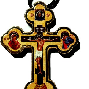 Cross in the car | Wooden Cross in the car | Car suspension | Pendant | Jesus Christ | Hanging Cross | Crucifixion |