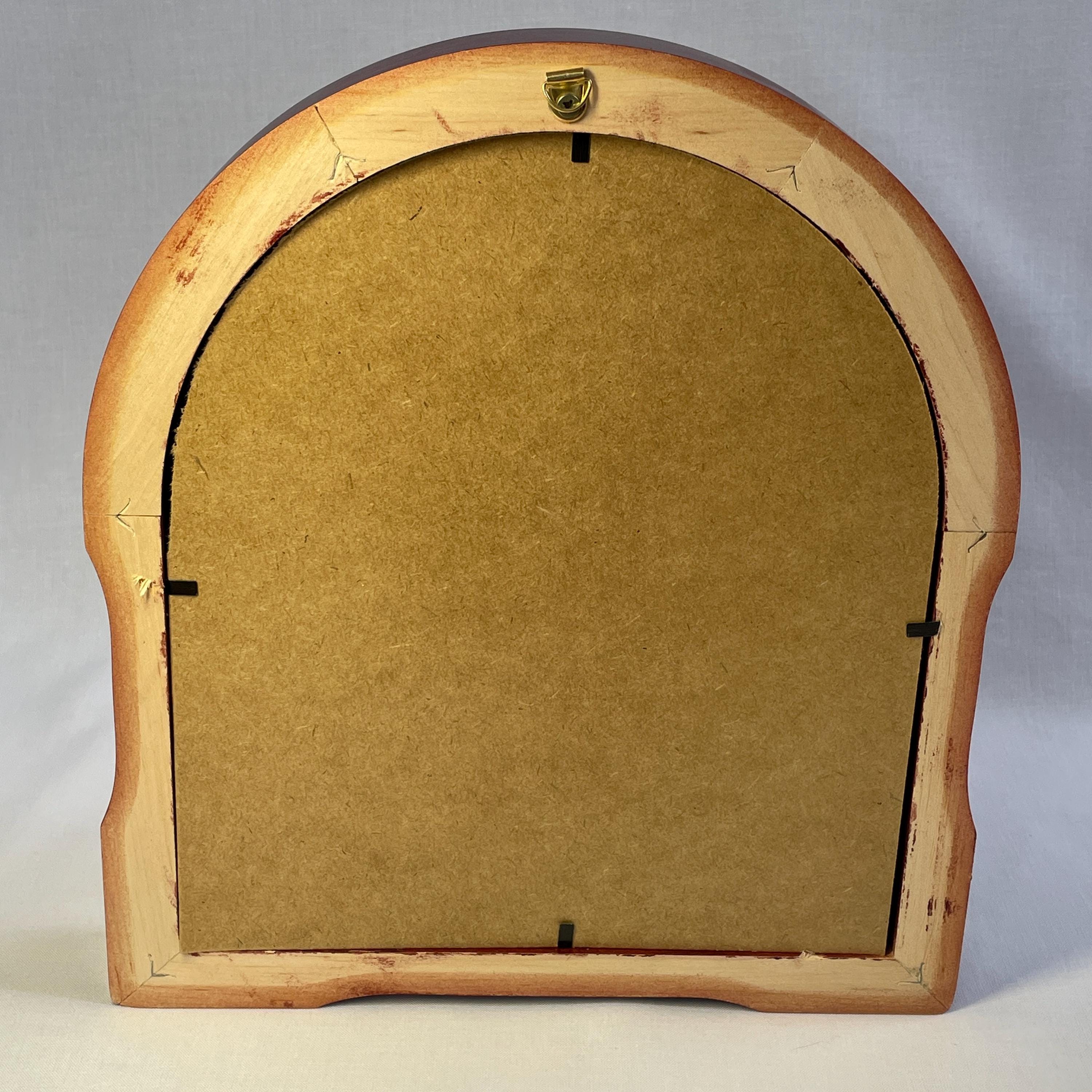 Crying Mother of God Icon | Wooden Arch Frame, Virgin Mary - Etsy