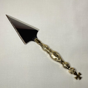 Lança grande de sacerdote | Faca para cortar a hóstia | Faca de altar | Lança litúrgica | Faca litúrgica para cortar a prosphora | Lança de metal |