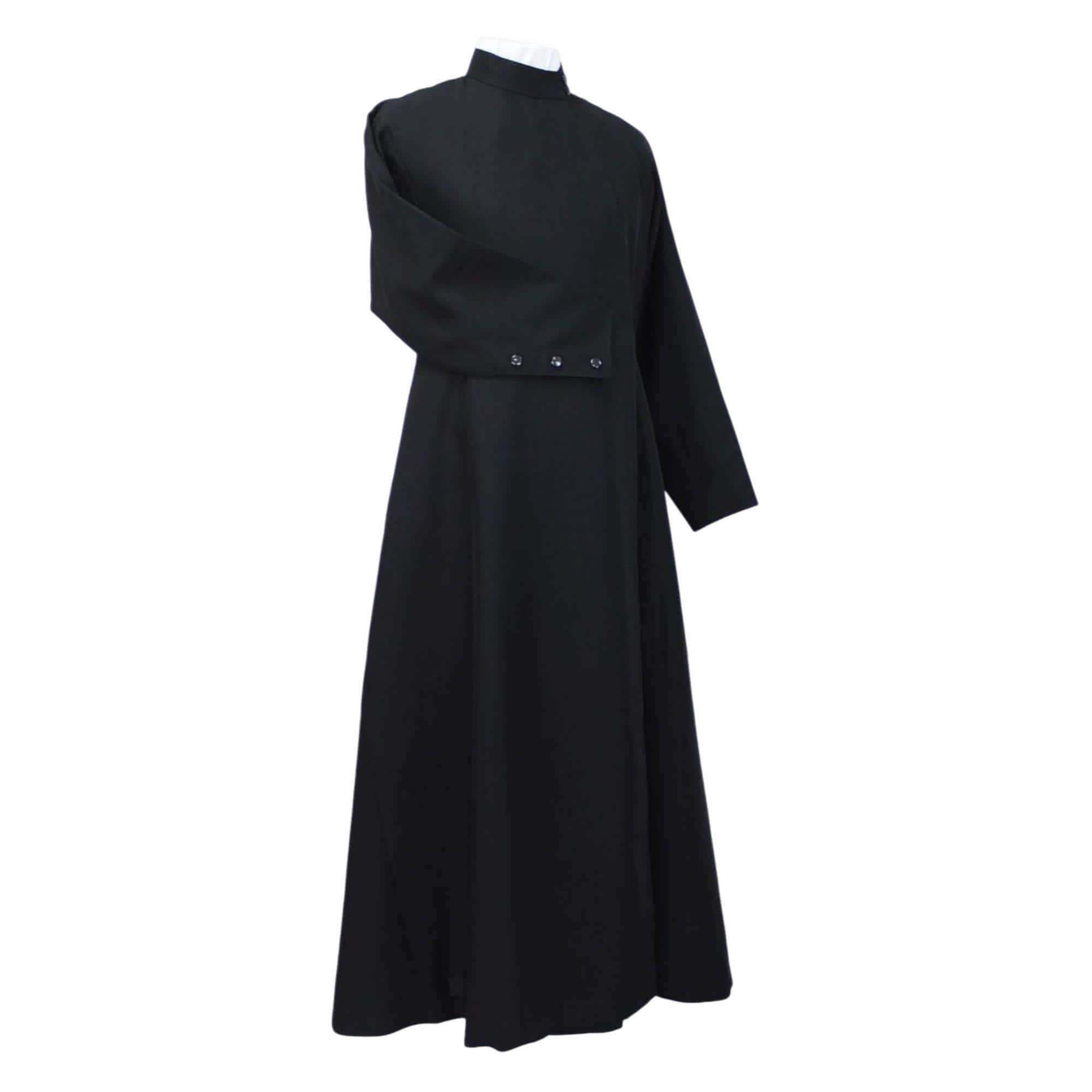 Black Priest Cassock - Etsy