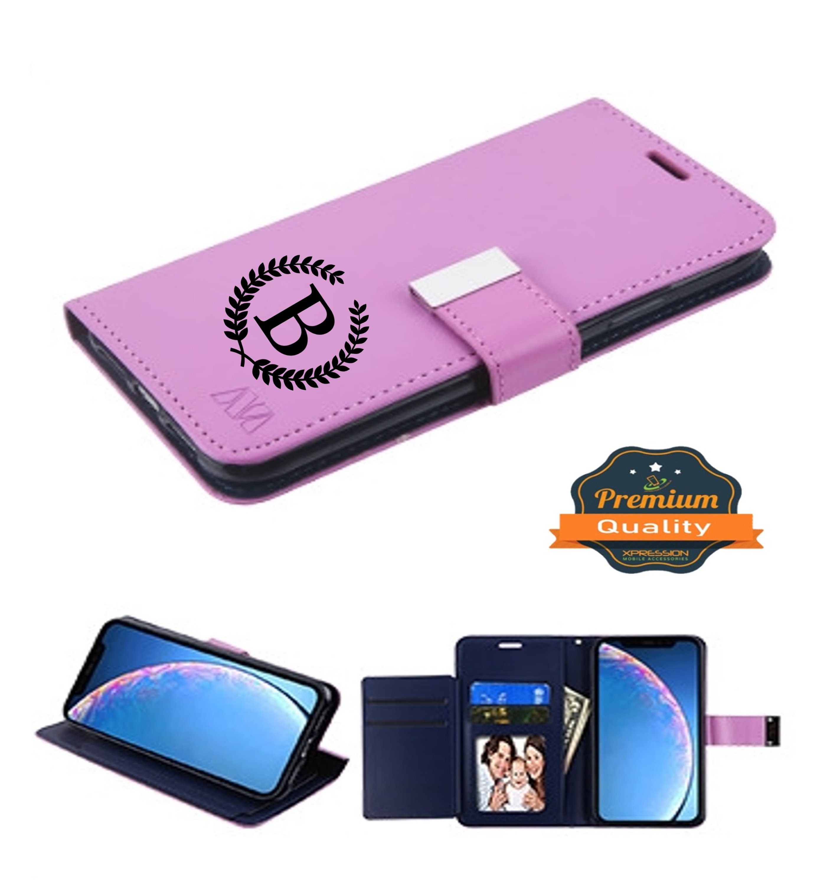 Kowauri Case for Samsung Galaxy A53 5G,PU Leather Wallet Folio Flip Case  Zipper Pocket Card Holder Slots Magnetic Closure Shockproof