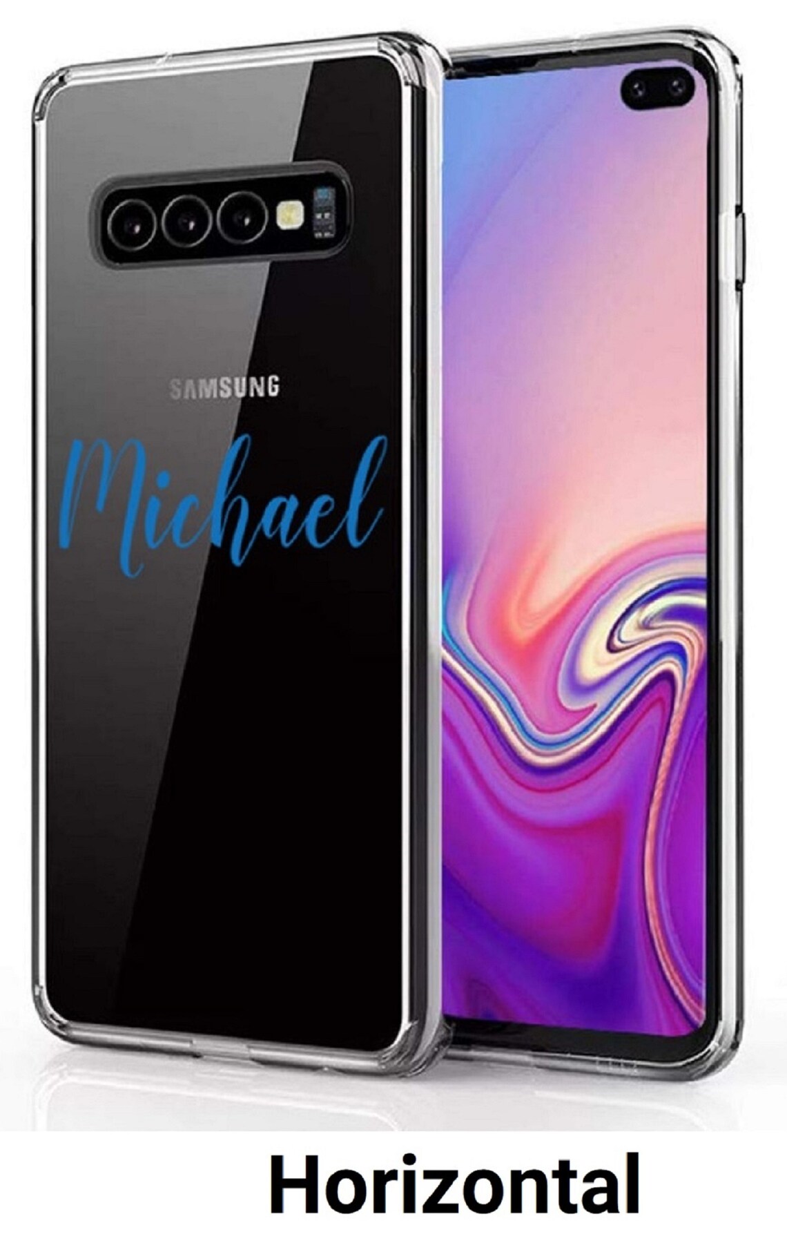 Personalized Custom Name Text Decal Sticker Vinyl Phone Case Etsy