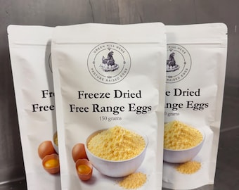 Freeze Dried Egg Free Range Pasture Raised 150grams