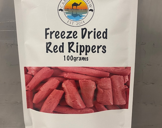 Freeze Dried Red Rippers 100 Grams. These Iconic Sweets Are Now No ...