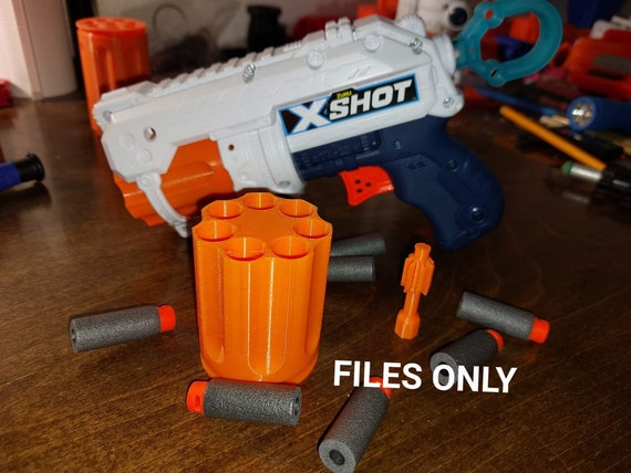 Zuru X-shot Fury 4 7 Shot Half Dart Cylinder (FILES ONLY) - Etsy