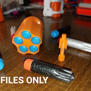Zuru X-Shot Fury 4 5 shot Ultra Cylinder (FILES ONLY)
