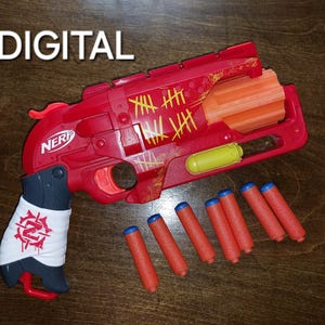 Nerf Hammershot 7 Shot N1 Dart Cylinder (FILES ONLY)