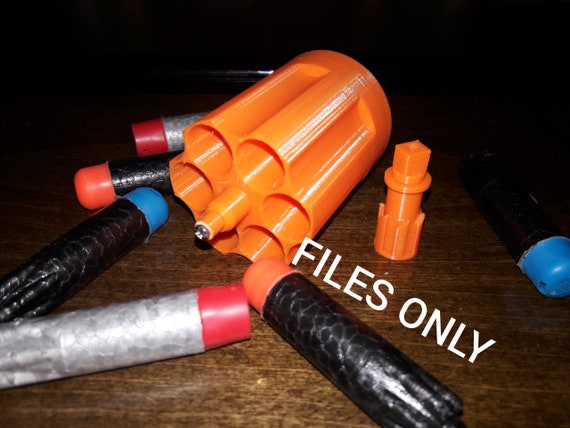Nerf hammershot outlet 6 shot cylinder