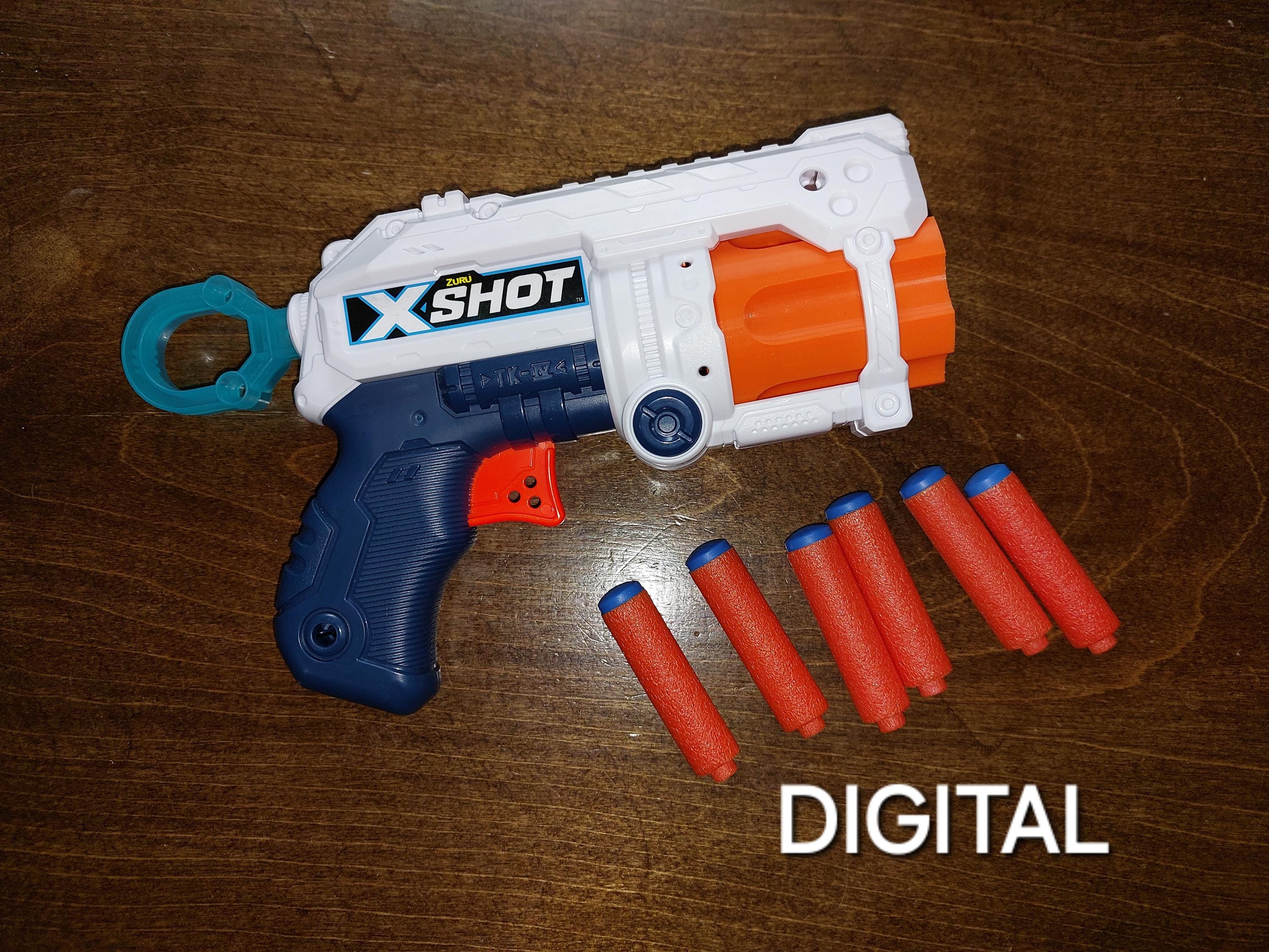 Zuru X-shot Fury 4 6 Shot N1 Cylinder (FILES ONLY) - Etsy Finland