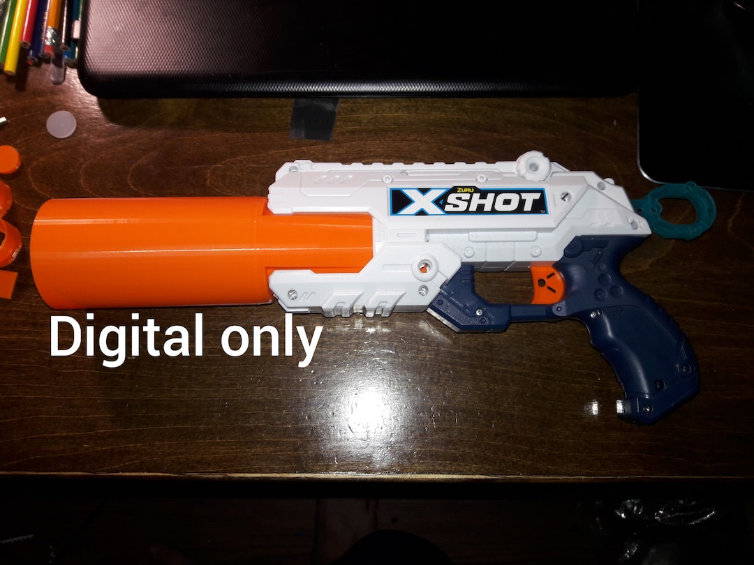 Zuru Xshot Reflex 6 Demolisher Rocket Attachment FILES ONLY - Etsy