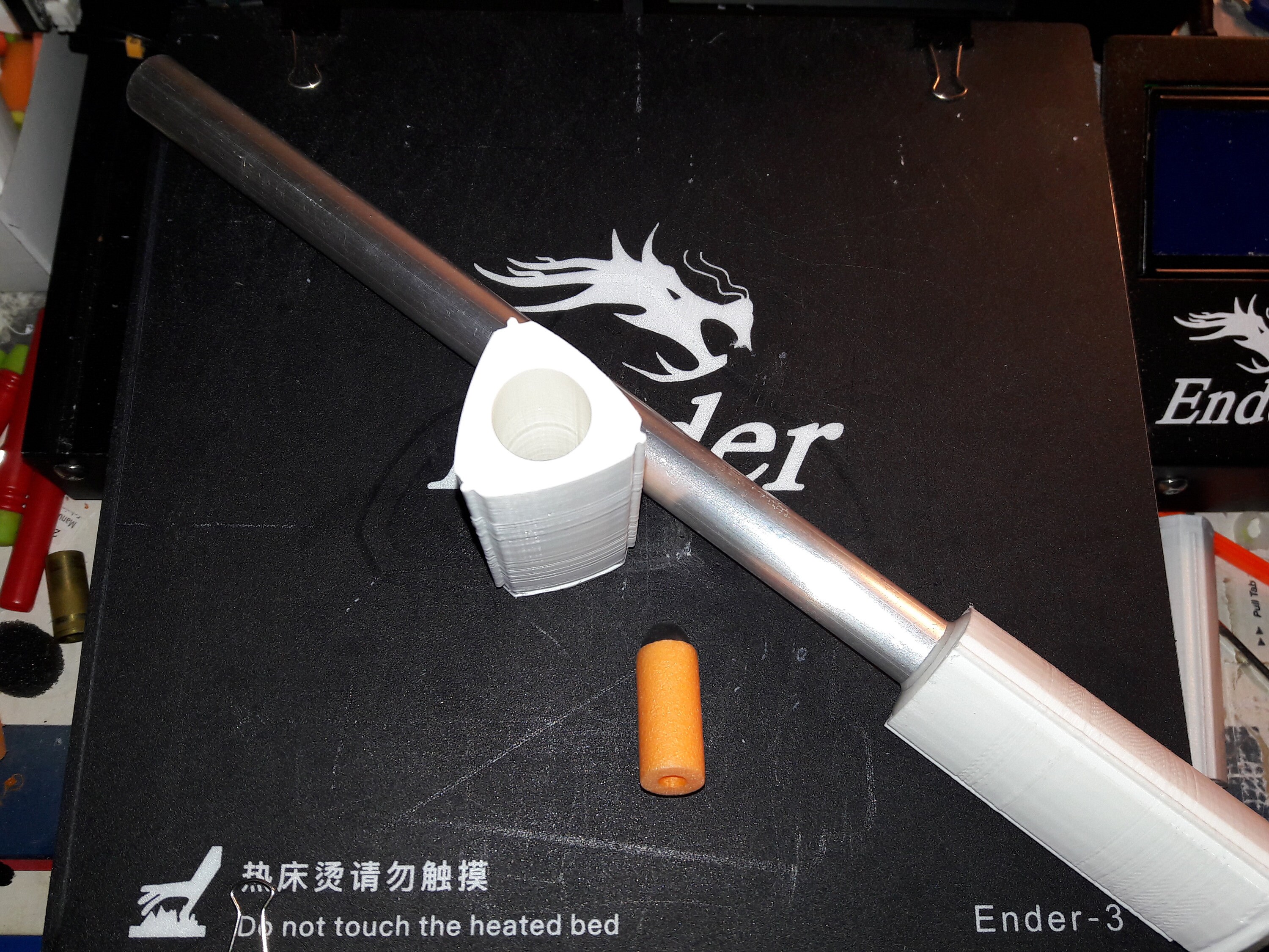 Nerf Sledgefire Shell for Aluminum Barrels Etsy Denmark