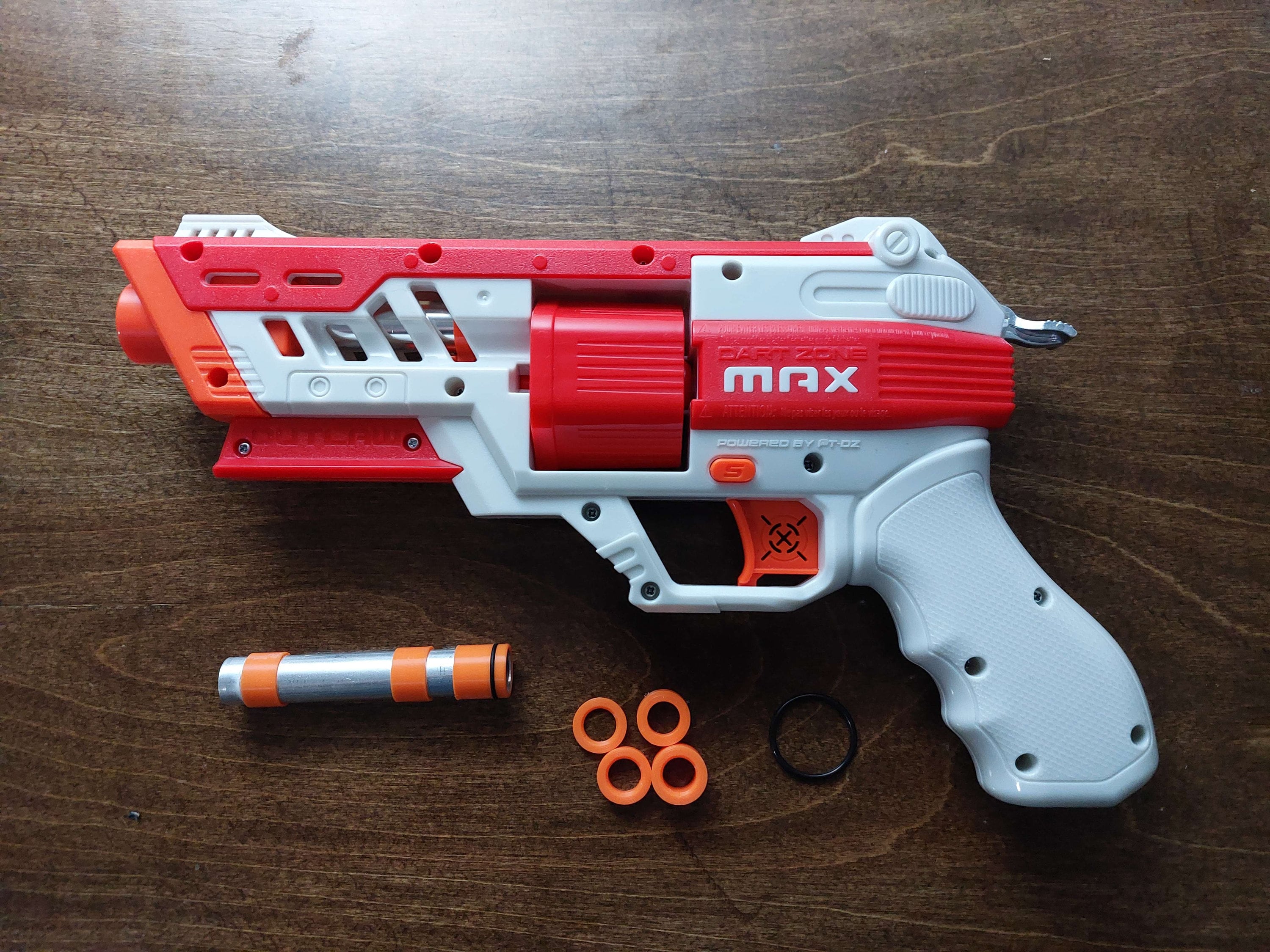 は*う様 ダートマックス DARTMAX TR & TR UP-WEIGHT 6 Dart Zone Max Outlaw High-Power Dart Blaster