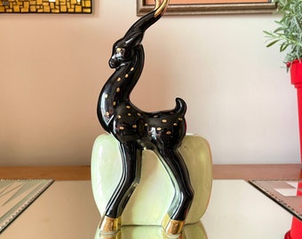 Mid-Century Gazelle Planter.