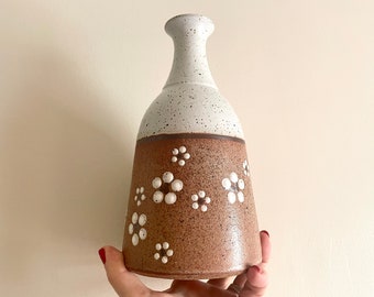 Gilles Lacombe Pottery Vase- Quebec Art Pottery.