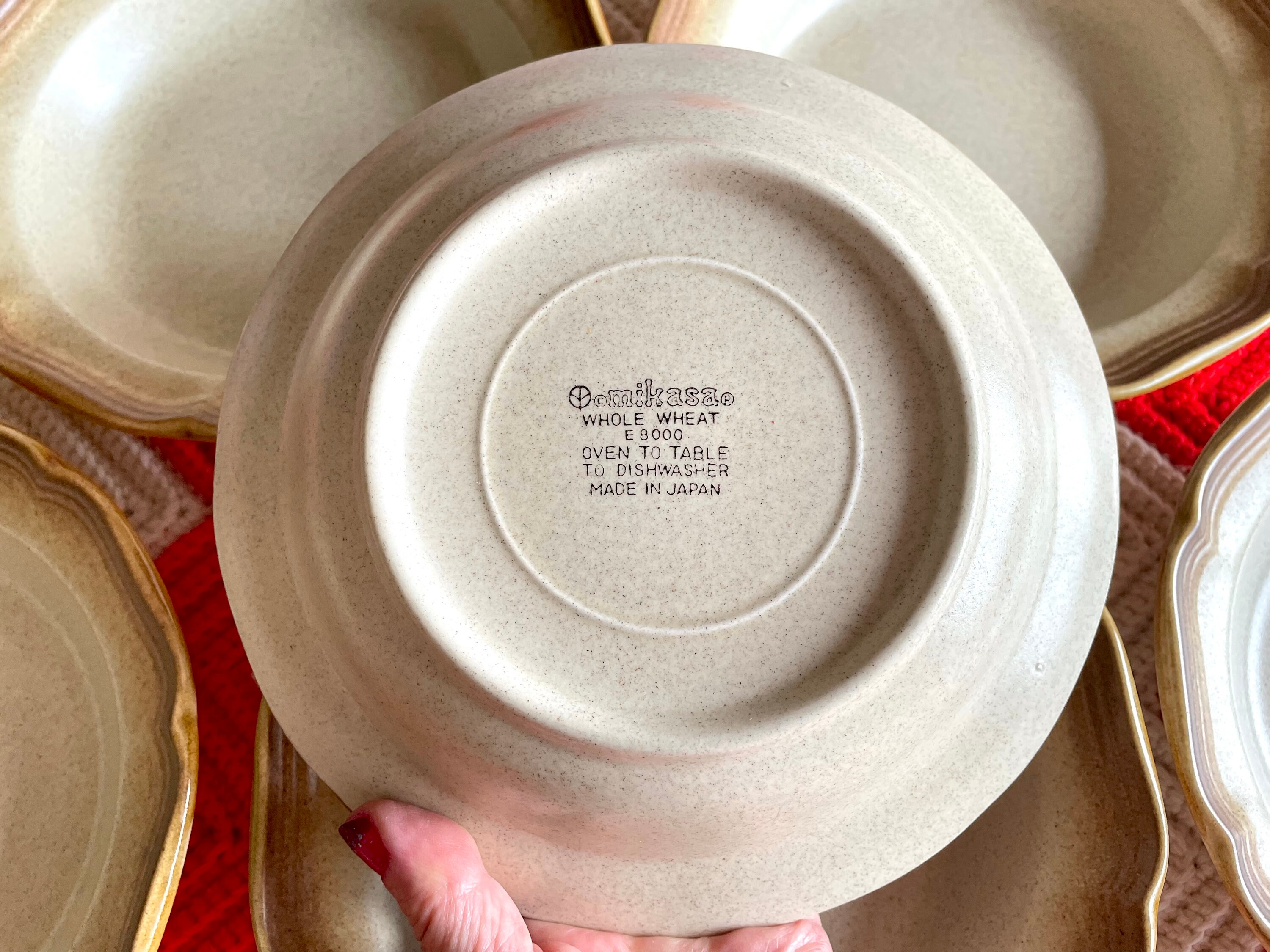 Mikasa Japan Bowls Whole Wheat Series Set of 7. Etsy Canada