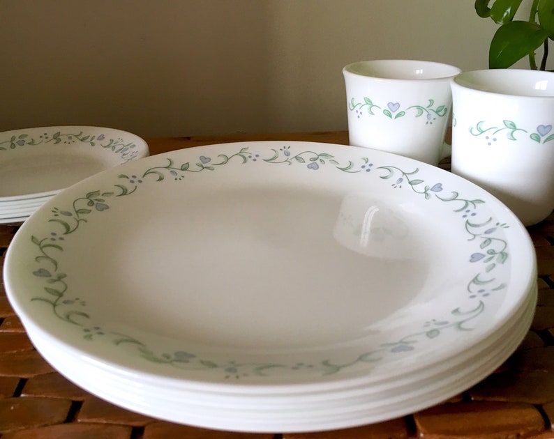 Corelle Country Cottage Dinnerware 14 Pieces. Etsy