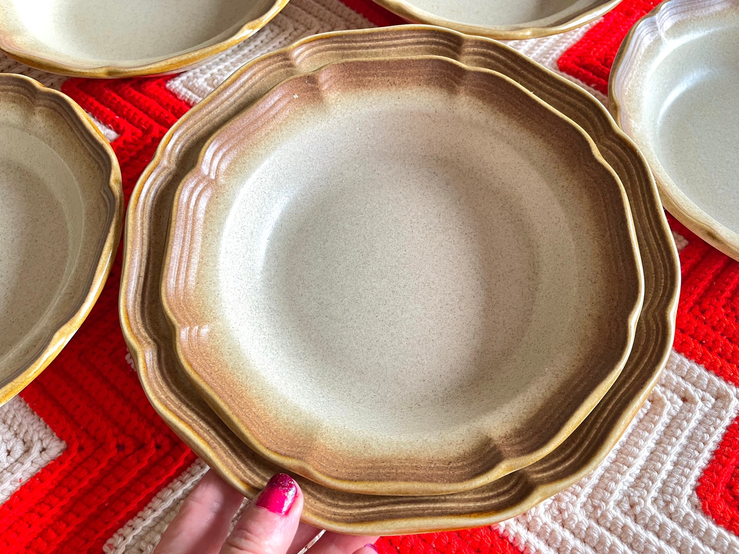 Mikasa Japan Bowls Whole Wheat Series Set of 7. Etsy Canada