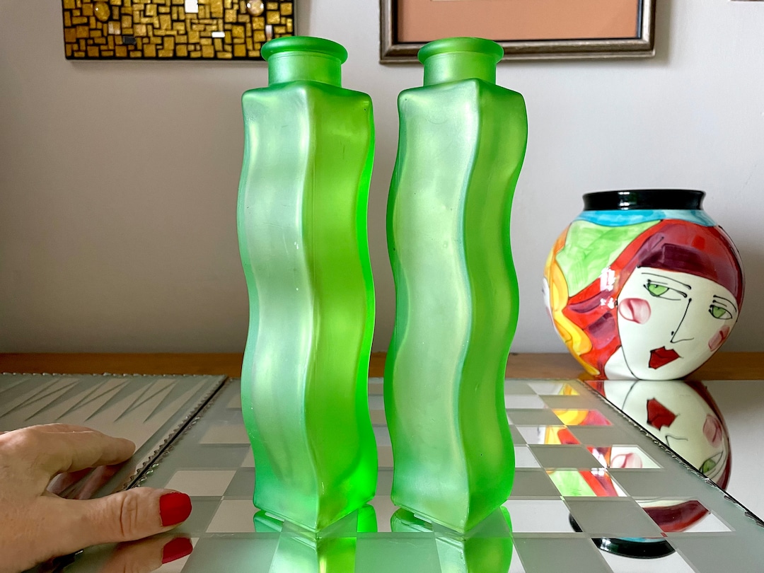 IKEA Skämt Vases Wavy Squiggle Vases 90s Sigga Heimis Etsy