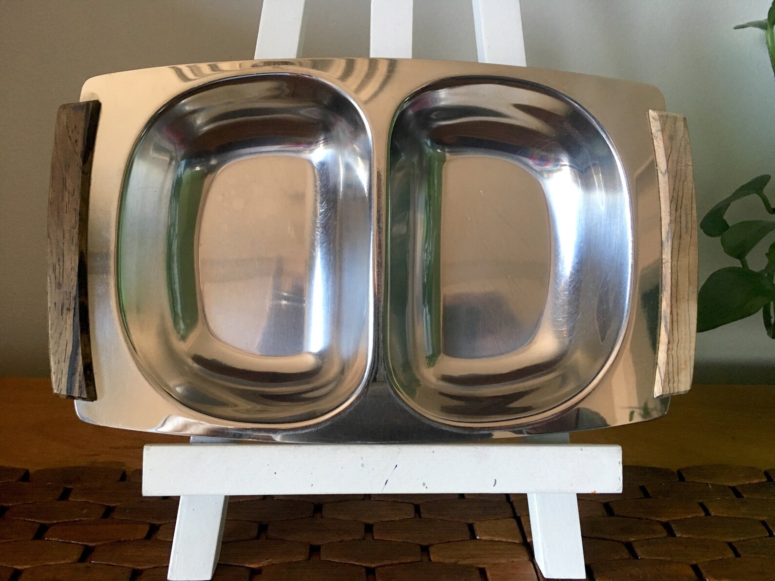 Stainless Steel Pair Of Serving Platters Inoxbeck Italy Etsy