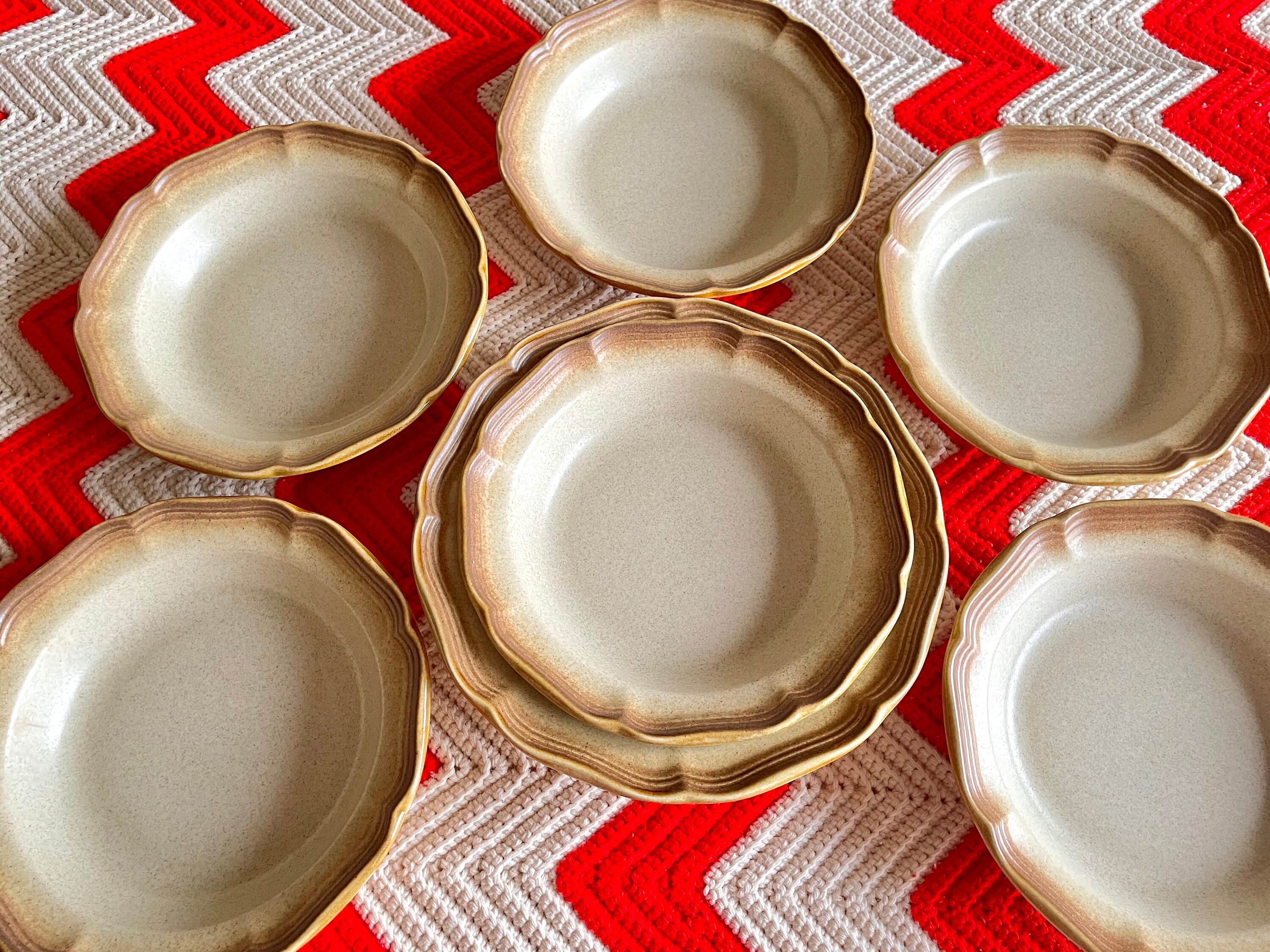 Mikasa Japan Bowls Whole Wheat Series Set of 7. Etsy Canada