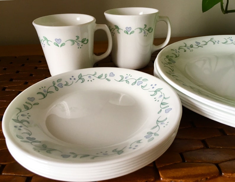 Corelle Country Cottage Dinnerware 14 Pieces. Etsy