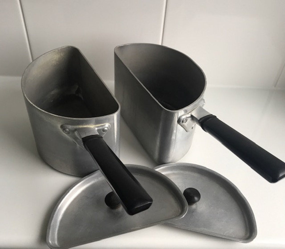 Vintage Swan double half saucepan Etsy
