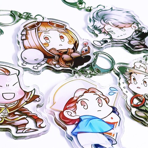 IDENTITY V Keychains Set 01 Etsy
