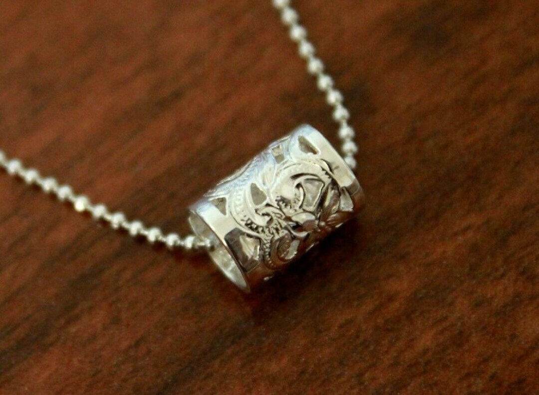 Hawaiian Design Jewelry 925K Sterling Silver Scroll Cut Out