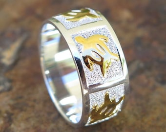 Gioiello Simbolo Fortuna Tartaruga Anello In Argento Sterling 925 Con Tartaruga Marina Honu Hawaiana - Finitura Lucida, Misure 3-10 Seiko Turtle King - Foto 4