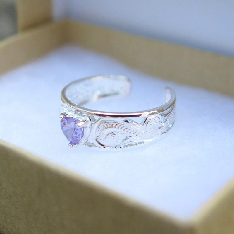 Anello Mini Kate Cuore Viola - La Boutique Delle Fate - Foto 2