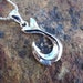 Koa Wood Honu Turtle Hawaiian Jewelry Rhodium Plated Brass