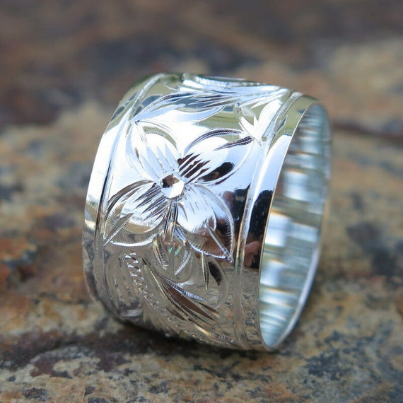 アクセサリー vintage silver 925 Hawaiian Jewelry Hawaiian Design Jewelry 925K Sterling Silver Plumeria Flower