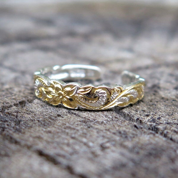 Gold Toe Rings Etsy