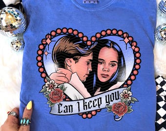 Can I Keep You?, Casper And Kat,Halloween,Friendly Ghost, 90's Halloween,Unisex Shirt Comfort Colors