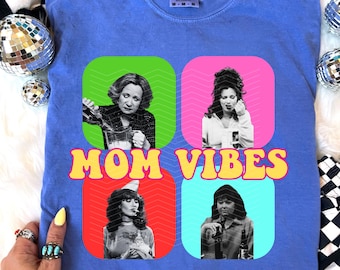 90s Mom Vibes, Retro Mom's, Mom Vibes,90s, Classic 90s Mom's, Mom Life,Unisex Shirt Comfort Colors