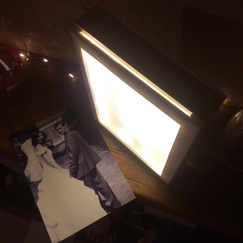 Photo Frame Lightbox Display Your Favourite Photos and More Etsy