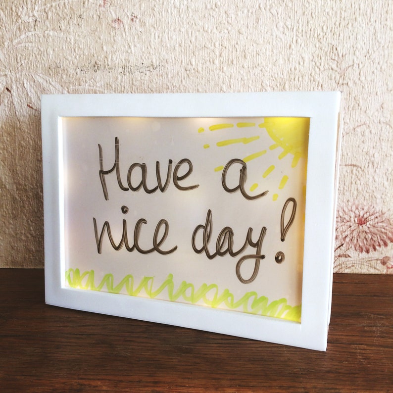 Photo Frame Lightbox Display your favourite photos and more | Etsy