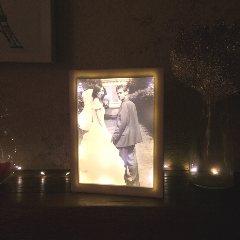 Photo Frame Lightbox Display Your Favourite Photos and More Etsy