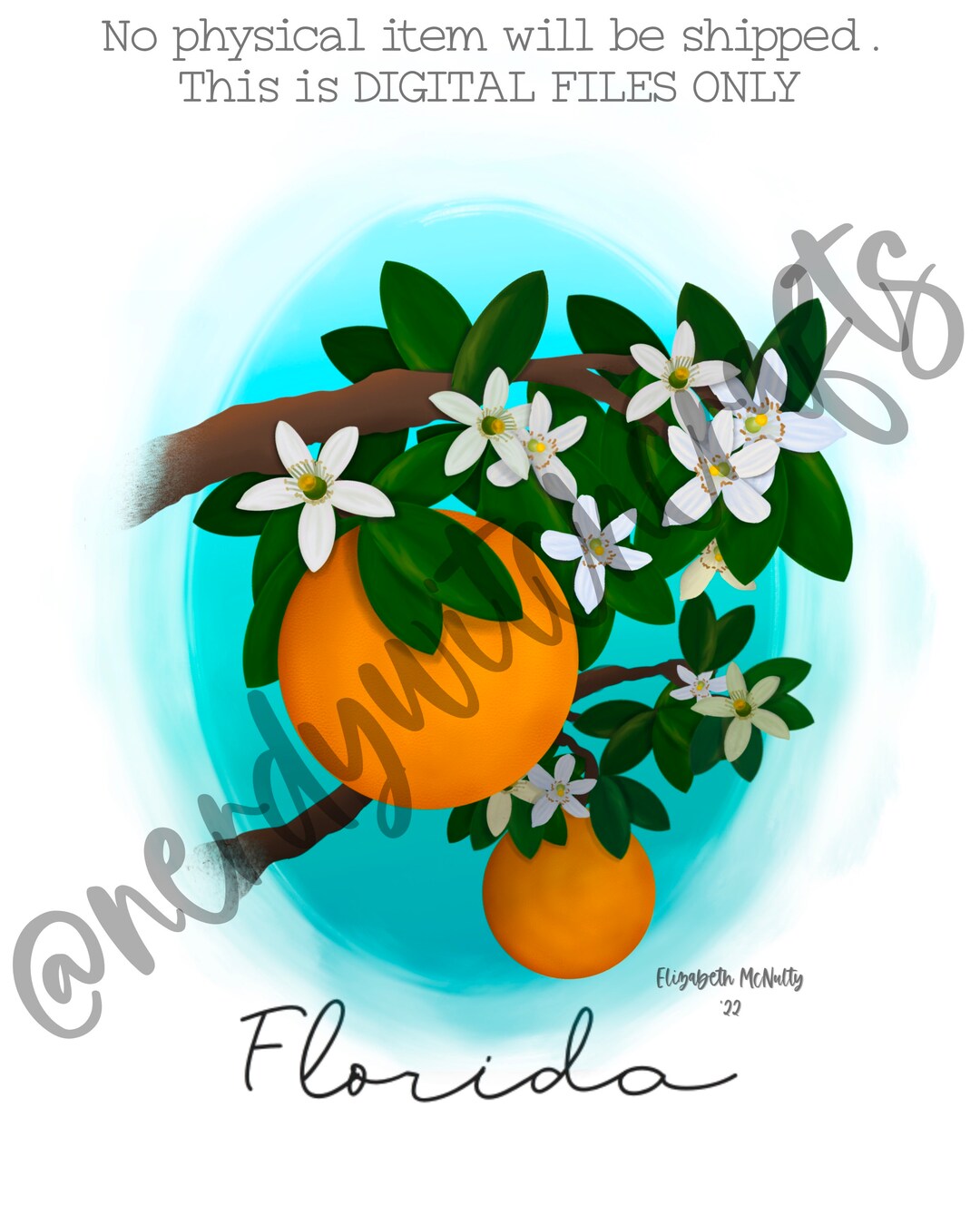 Florida State Flower Military Home Decor Etsy